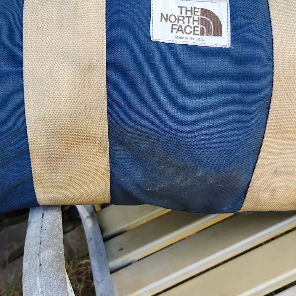 Vintage The North Face Large Canvas Duffle Bag